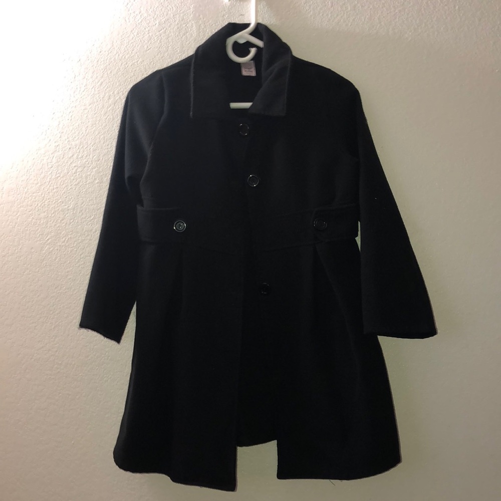 Black Pea Coat Girls